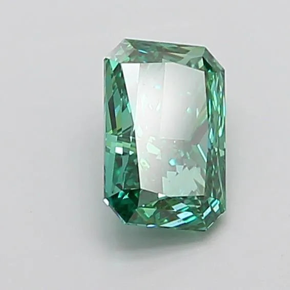 1.70ct Radiant Lab Grown Diamond (Colour Fancy Vivid Green, Clarity VVS2, IGI Certified)