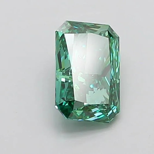 1.70ct Radiant Lab Grown Diamond (Colour Fancy Vivid Green, Clarity VVS2, IGI Certified)