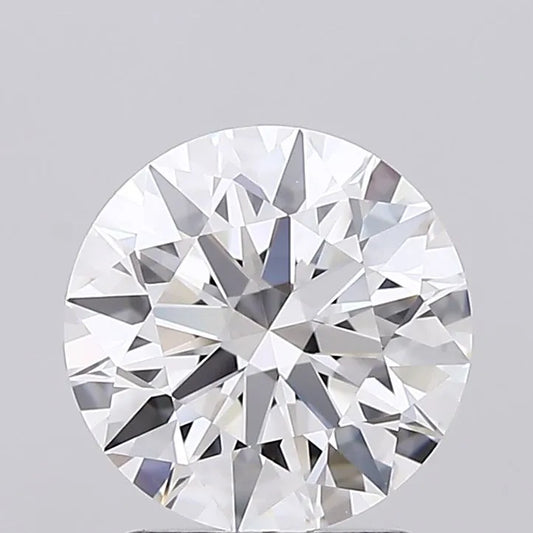 1.75ct Round Lab Grown Diamond (Colour D, Clarity IF, Cut ID, IGI Certified)