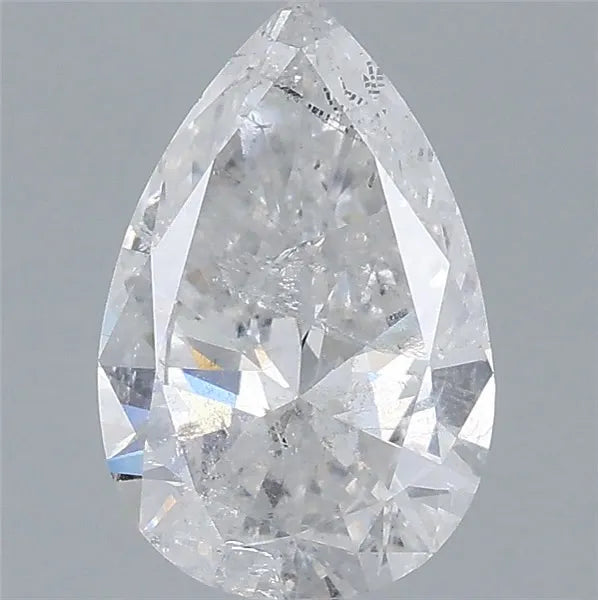 1.84ct Pear Natural Diamond (Colour F, Clarity I1, Cut VG, IGI Certified)
