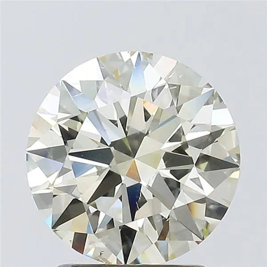 1.87ct Round Natural Diamond (Colour K, Clarity SI1, Cut EX, IGI Certified)