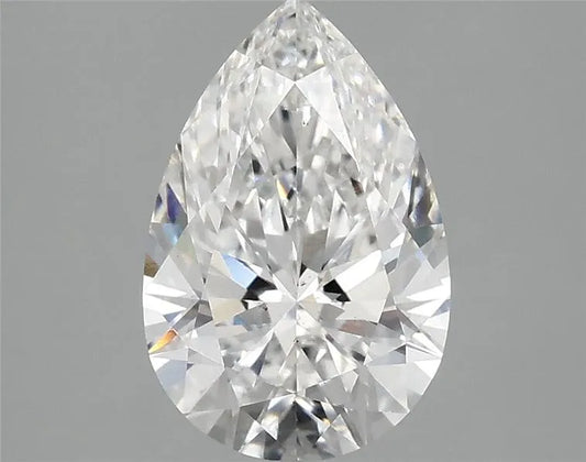 1.94ct Pear Lab Grown Diamond (Colour E, Clarity VS2, IGI Certified)