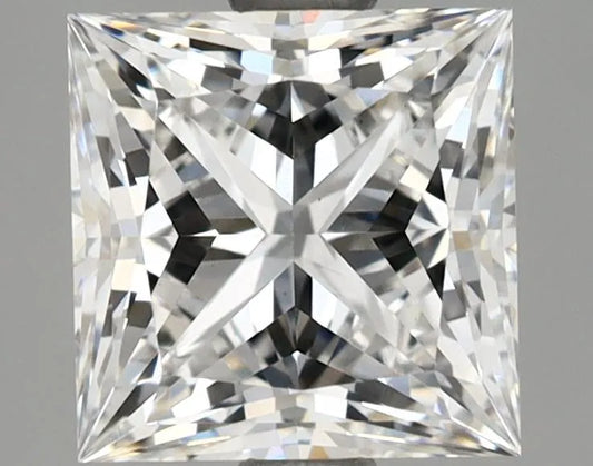 1.95ct Princess Lab Grown Diamond (Colour E, Clarity VS1, Cut EX, GIA Certified)