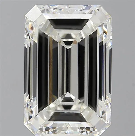 10.57ct Emerald Lab Grown Diamond (Colour G, Clarity VVS1, IGI Certified)