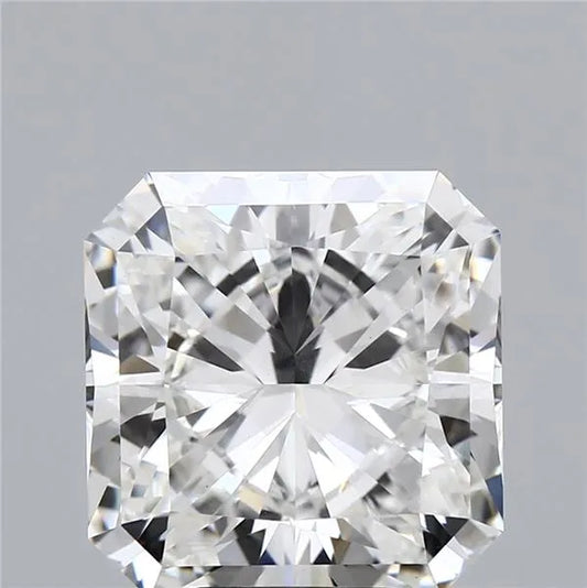 6.04ct Square radiant Lab Grown Diamond (Colour F, Clarity VS1, IGI)