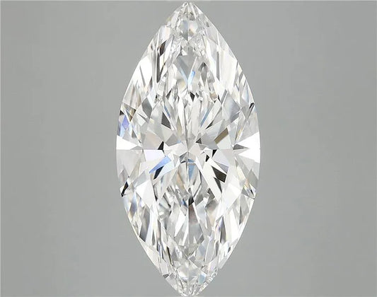 4.64ct Marquise Lab Grown Diamond (Colour D, Clarity VVS2, IGI Certified)