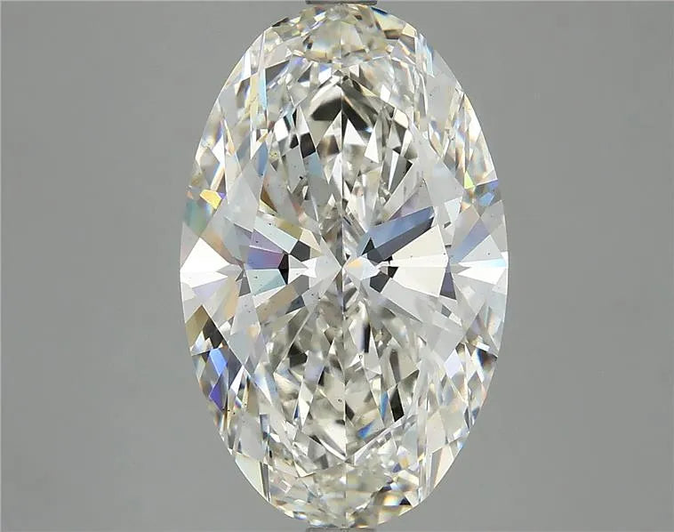 5.09ct Oval Lab Grown Diamond (Colour I, Clarity VS2, IGI Certified)