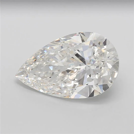 15.54ct Pear Lab Grown Diamond (Colour G, Clarity VS1, IGI Certified)
