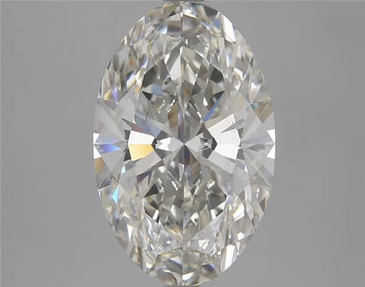 4.04ct Oval Lab Grown Diamond (Colour I, Clarity VS2, IGI Certified)