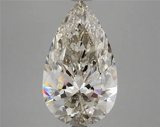 4.61ct Pear Lab Grown Diamond (Colour J, Clarity VS2, IGI Certified)