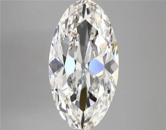 6.35ct Oval Lab Grown Diamond (Colour F, Clarity VVS2, IGI Certified)