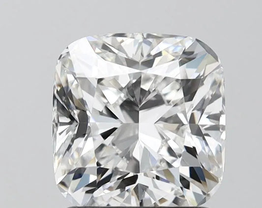 2.00ct Cushion modified Lab Grown Diamond (Colour E, Clarity VVS2, IGI Certified)
