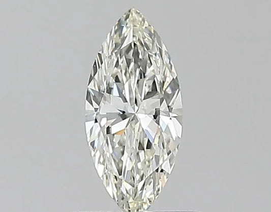 0.42ct Marquise Natural Diamond (Colour K, Clarity VS2, GIA)