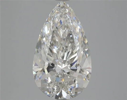 4.86ct Pear Lab Grown Diamond (Colour G, Clarity VS2, IGI Certified)