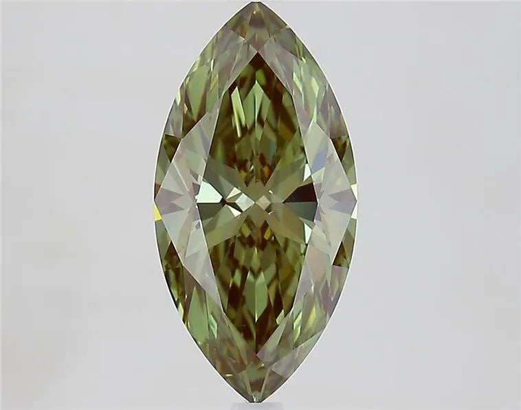 2.90ct Marquise Lab Grown Diamond (Colour Fancy Intense Green, Clarity VS1, IGI Certified)