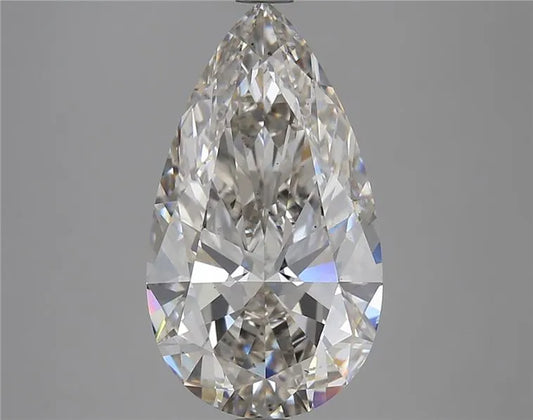 4.78ct Pear Lab Grown Diamond (Colour H, Clarity VS2, IGI Certified)