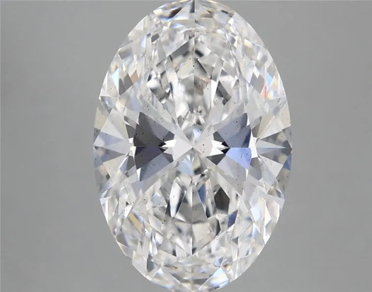 3.92ct Oval Lab Grown Diamond (Colour E, Clarity SI1, IGI Certified)