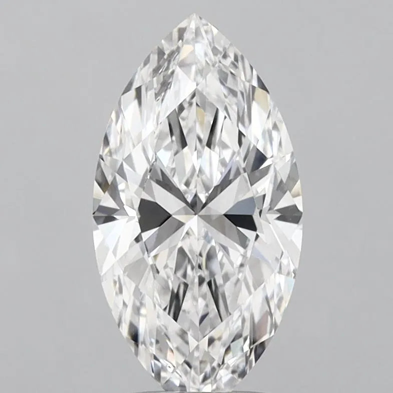2.00ct Marquise Lab Grown Diamond (Colour D, Clarity VVS2, IGI Certified)