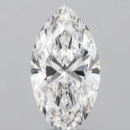 2.00ct Marquise Lab Grown Diamond (Colour D, Clarity VVS2, IGI Certified)