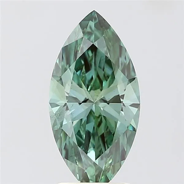 2.00ct Marquise Lab Grown Diamond (Colour Fancy Vivid Green, Clarity VS2, IGI Certified)