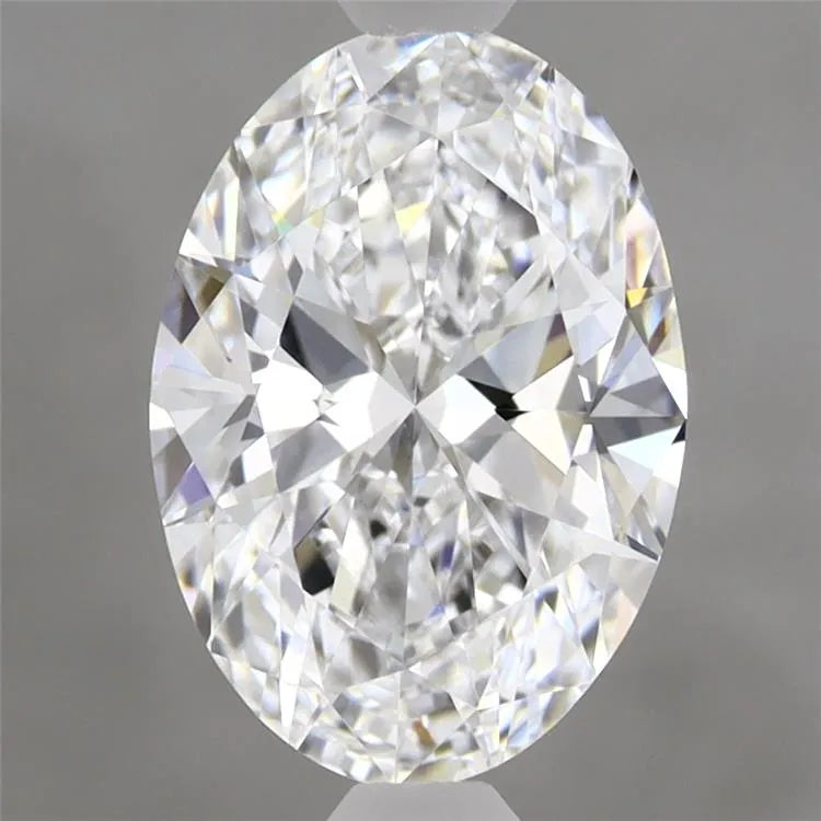 2.00ct Oval Lab Grown Diamond (Colour D, Clarity VVS1, IGI Certified)
