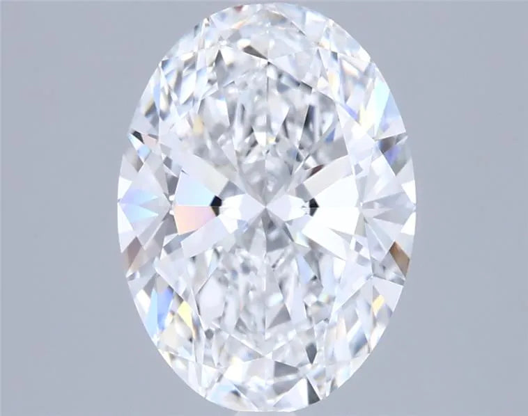 2.00ct Oval Lab Grown Diamond (Colour D, Clarity VVS2, IGI Certified)