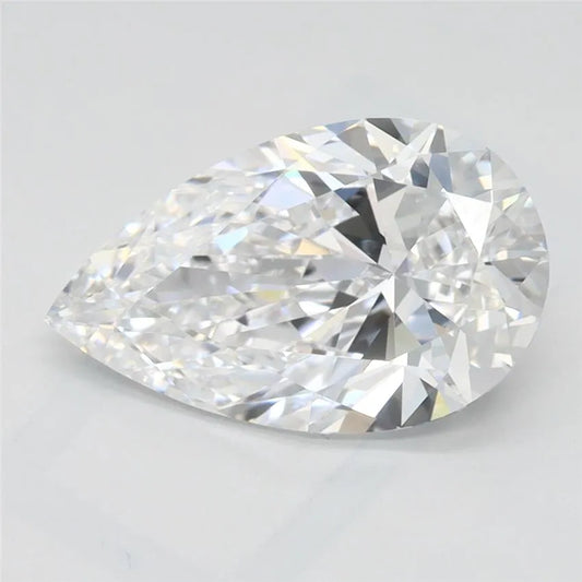 2.00ct Pear Lab Grown Diamond (Colour D, Clarity IF, IGI Certified)
