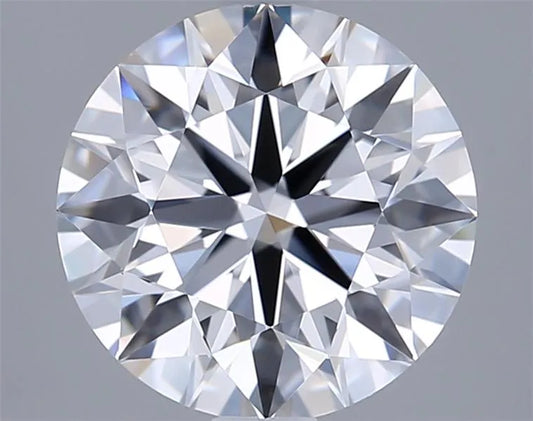 2.00ct Round Lab Grown Diamond (Colour D, Clarity VVS1, Cut ID, IGI Certified)