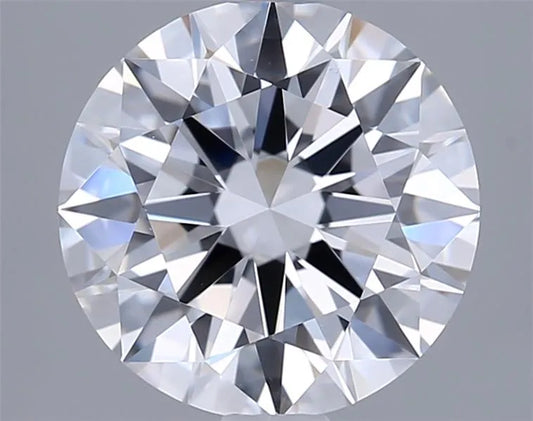 2.00ct Round Lab Grown Diamond (Colour D, Clarity VVS1, Cut ID, IGI Certified)