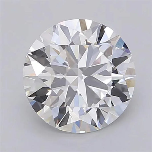 2.00ct Round Lab Grown Diamond (Colour E, Clarity VVS2, Cut ID, IGI Certified)