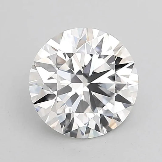 2.00ct Round Lab Grown Diamond (Colour E, Clarity VVS2, Cut ID, IGI Certified)