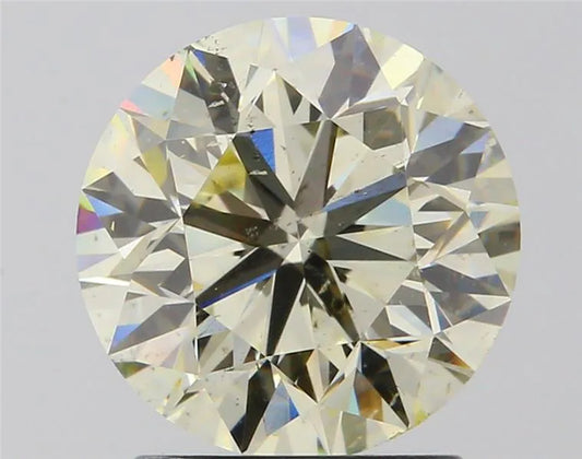 2.00ct Round Natural Diamond (Colour K, Clarity SI1, Cut VG, IGI Certified)