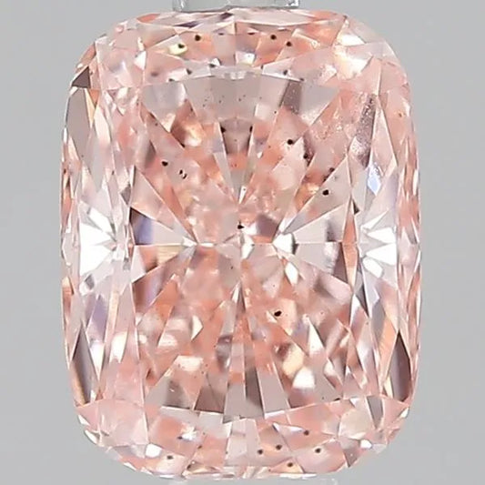 2.01ct Cushion modified Lab Grown Diamond (Colour Fancy Vivid Pink, Clarity SI2, IGI Certified)