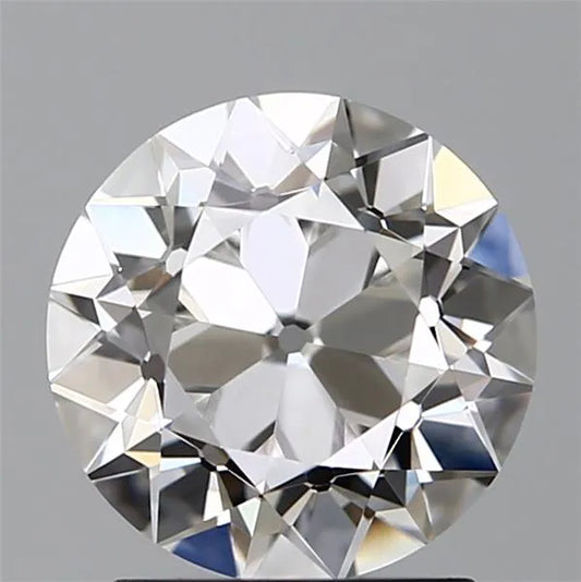 2.01ct European cut Lab Grown Diamond (Colour D, Clarity VVS2, IGI Certified)