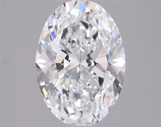 2.01ct Oval Lab Grown Diamond (Colour D, Clarity VVS2, IGI Certified)