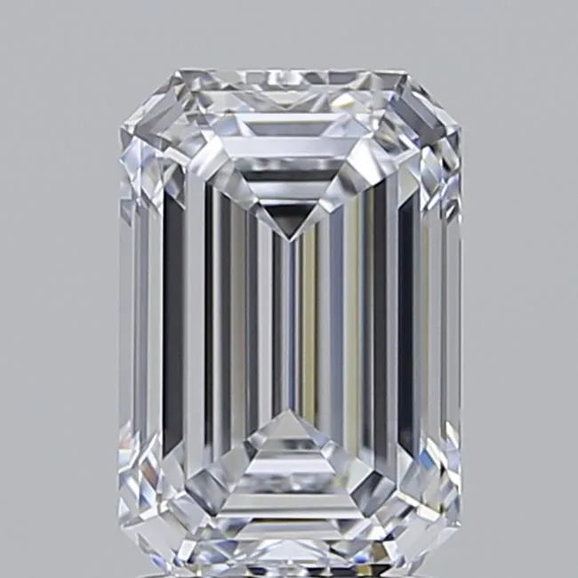 2.02ct Emerald Lab Grown Diamond (Colour E, Clarity IF, IGI Certified)