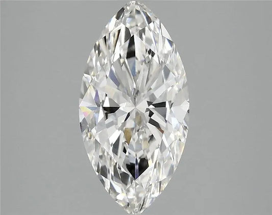 2.02ct Marquise Lab Grown Diamond (Colour E, Clarity VS1, IGI Certified)