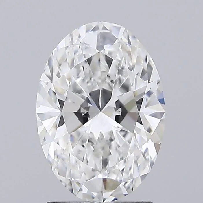 2.02ct Oval Lab Grown Diamond (Colour E, Clarity VVS2, IGI Certified)