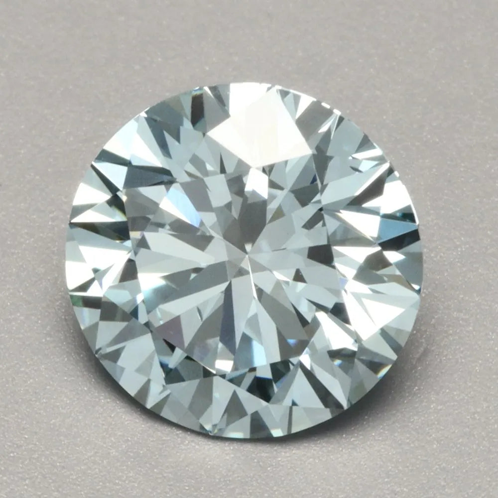 2.02ct Round Lab Grown Diamond (Colour Fancy Vivid Blue, Clarity VS2, Cut ID, IGI Certified)