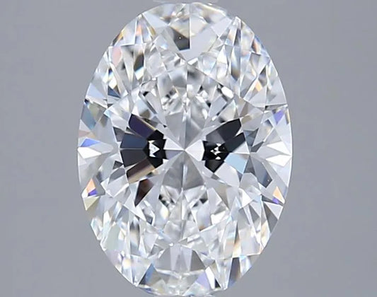 2.03ct Oval Lab Grown Diamond (Colour E, Clarity VVS2, IGI Certified)