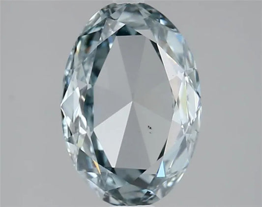 2.03ct Rose Lab Grown Diamond (Colour Fancy Intense Blue Green, Clarity VS2, IGI Certified)