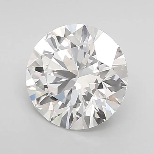 2.03ct Round Lab Grown Diamond (Colour E, Clarity VVS2, Cut ID, IGI Certified)