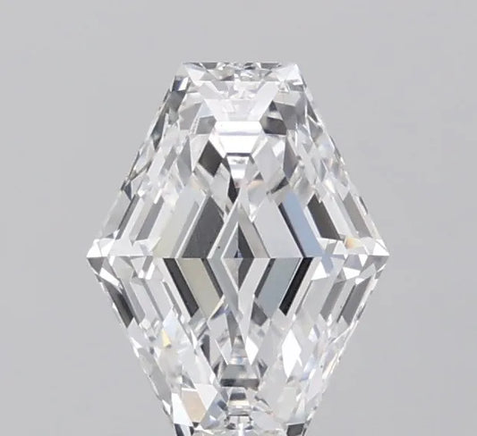 2.04ct Hexagonal Lab Grown Diamond (Colour E, Clarity VS1, IGI Certified)