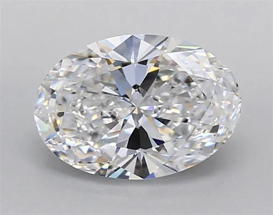 2.04ct Oval Lab Grown Diamond (Colour D, Clarity IF, IGI Certified)