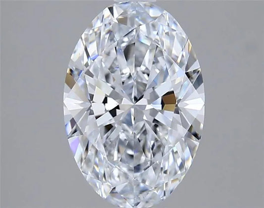 2.04ct Oval Lab Grown Diamond (Colour E, Clarity VVS1, IGI Certified)