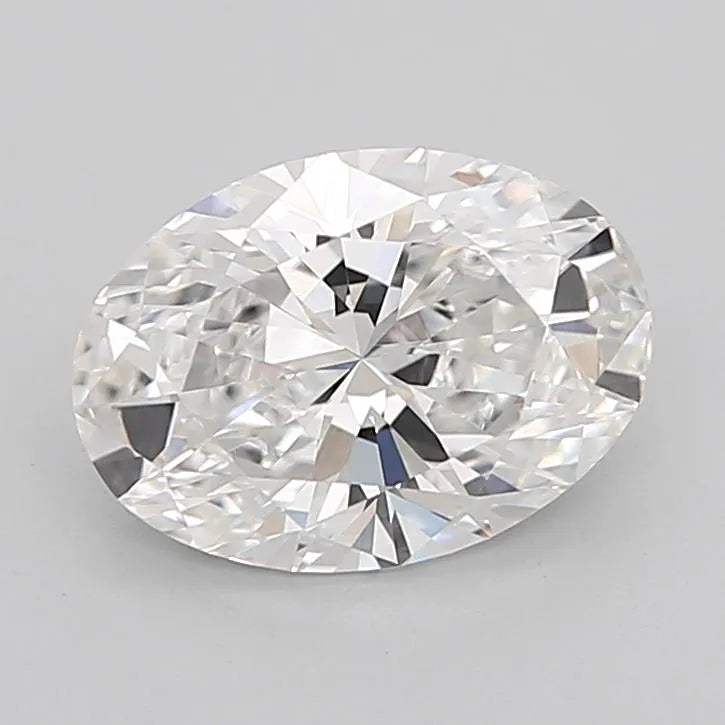 2.04ct Oval Lab Grown Diamond (Colour E, Clarity VVS2, IGI Certified)