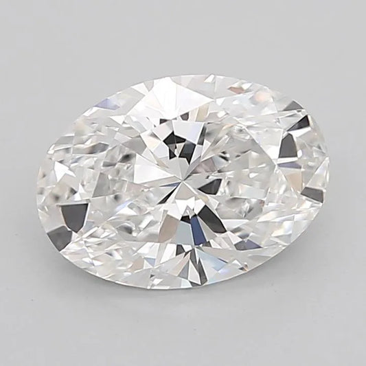 2.04ct Oval Lab Grown Diamond (Colour E, Clarity VVS2, IGI Certified)