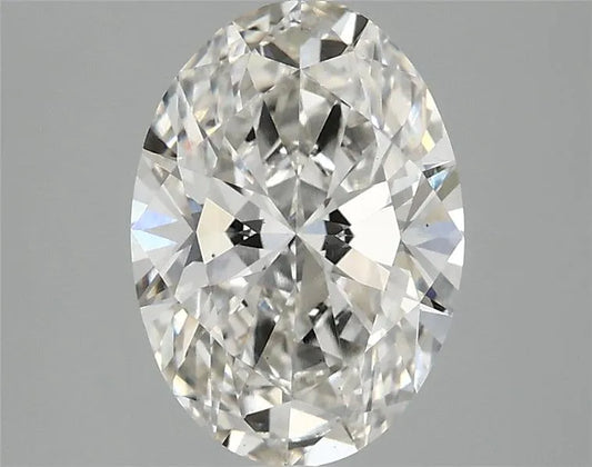 2.04ct Oval Lab Grown Diamond (Colour G, Clarity VS2, IGI Certified)