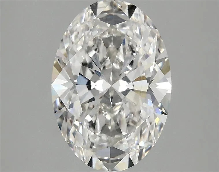 2.04ct Oval Lab Grown Diamond (Colour G, Clarity VS2, IGI Certified)