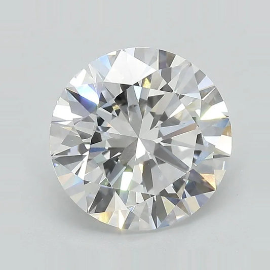 2.04ct Round Lab Grown Diamond (Colour F, Clarity VVS2, Cut ID, IGI Certified)